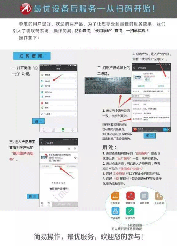 西安泰富西瑪電機2018年1月1日起全面啟用產(chǎn)品防偽碼系統(tǒng)。