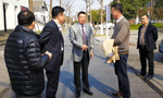 西瑪電機(jī)公司總經(jīng)理?xiàng)钐炖麍A滿完成對(duì)華東市場(chǎng)的考察?！靼膊﹨R儀器儀表有限公司